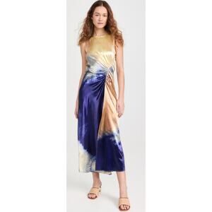 Ulla Johnson Cordelia Side Slit Dress in Mirage 10